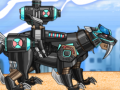 Joc Combine!  Dino Robot 5 Smilodon Black Plus