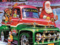 Joc Santa Trucks Jigsaw