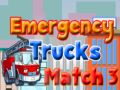 Joc Emergency Trucks Match 3