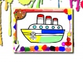 Joc Boats Coloring Book