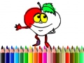 Joc Back To School: Fruits Coloring