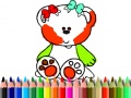 Joc Back to School: Sweet Bear Coloring