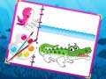 Joc Sea Creatures Coloring Book