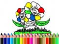 Joc Back to School: Flowers Coloring