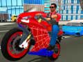Joc Hero Stunt Spider Bike Simulator 3d