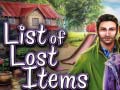 Joc List of Lost Items