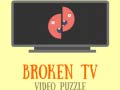 Joc Broken TV Video Puzzle
