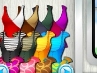 Joc Dress up girl on the train