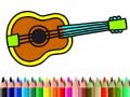 Joc Back To School: Music Instrument Coloring Book