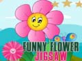 Joc Funny Flowers Jigsaw