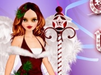 Joc Christmas Dress Up Doll & the sity