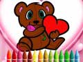 Joc Animals Valentine Coloring