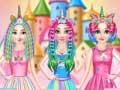 Joc Princesses Rainbow Unicorn Hair Salon
