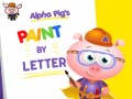 Joc Alpha Pig`s Paint By Letter
