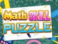 Joc Math Skill Puzzle