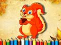 Joc Squirrel Coloring Book