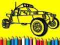 Joc Back To School: Rally Car Coloring Book
