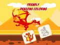 Joc Friendly Dragons Coloring