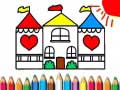 Joc Doll House Coloring Book