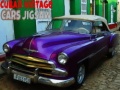 Joc Cuban Vintage Cars Jigsaw