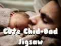 Joc Cute Child-Dad Jigsaw