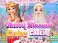 Joc Cherry Blossom Cake Cooking