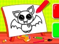 Joc Easy Kids Coloring Bat