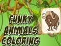 Joc Funky Animals Coloring