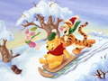 Joc Winnie the Pooh Christmas Jigsaw Puzzle 2