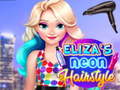 Joc Eliza's Neon Hairstyle
