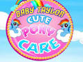 Joc Baby Taylor Cute Pony Care