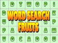 Joc Word Search Fruits