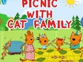 Joc Picnic With Cat Family