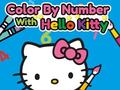 Joc Color By Number With Hello Kitty