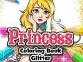 Joc Princess Coloring Book Glitter