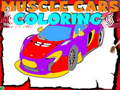 Joc Muscle Cars Coloring