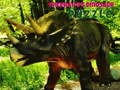 Joc Triceratops Dinosaur Puzzle