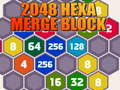 Joc 2048 Hexa Merge Block