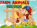 Joc Farm Animals Puzzles Challenge