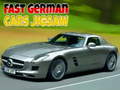Joc Fast German Cars Jigsaw
