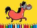 Joc Back To School: Pony Coloring Book