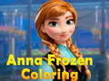 Joc Anna Frozen Coloring