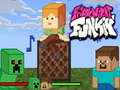 Joc Friday Night Funkin Minecraft Steve vs Creeper