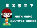 Joc Math Game Multiple Choice