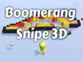 Joc Boomerang Snipe 3D