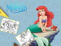 Joc The Little Mermaid Coloring Book