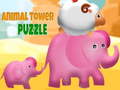 Joc Animal Tower Puzzle