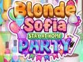 Joc Blonde Sofia Stay at Home Party
