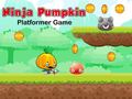 Joc Ninja Pumpkin Platformer Game