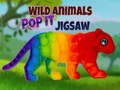 Joc Wild Animals Pop It Jigsaw